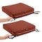 Classic Accessories Montlake FadeSafe Patio Lounge Chair Cushion Set, 25 x 47 Inch, Heather Henna 62-104-016603-SET - alternate 5